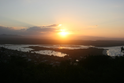 Sunset at Lagoon Lookout